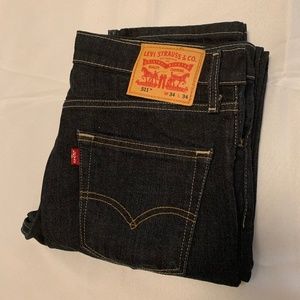 Men's Levi's 511 Darkwash Jeans 34 X 34